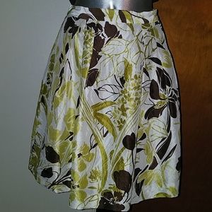 PINK TARTAN Silk Skirt